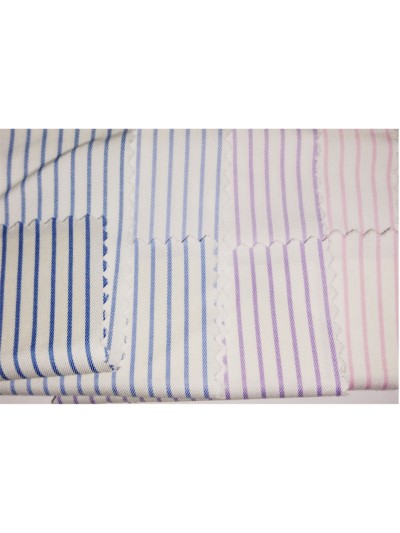 JS-JAMS  60%cotton  40%polyester  80/2*45  恤衫布19  間條 45度照